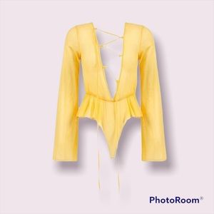 Nylon Mesh Princess Romper